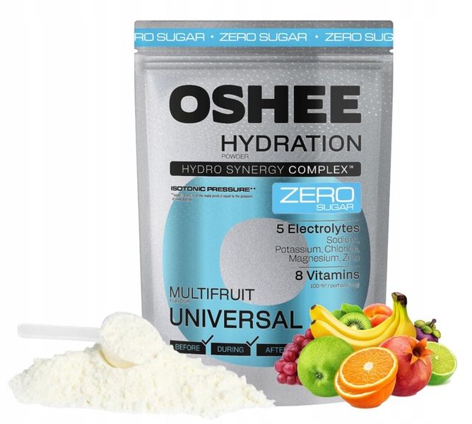 OSHEE Hydration Zero Sugar proszek Multifruit 630 g zdjęcie 1