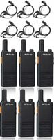 6x Retevis RT622P Walkie Talkie Akumulatory 1620 mAh, USB-C, PMR446