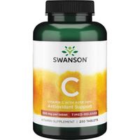 # SWANSON C-500 - Witamina C z dzikiej róży (250 tabl.)