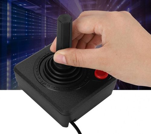 KLASYCZNY JOYSTICK ATARI Z LAT 80 DO ATARI 2600 na Arena.pl