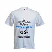 KOSZULKA T-SHIRT najlepszy WETERYNARZ na Świecie