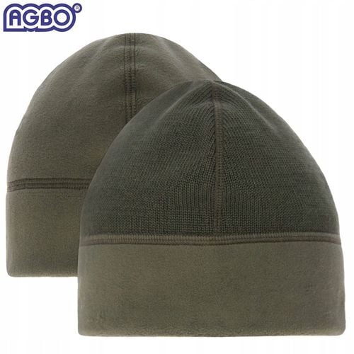 CZAPKA ZIMOWA WOJSKOWA WP WZ.420Z-MON Wełna MERINO Dwustronna Olive na Arena.pl