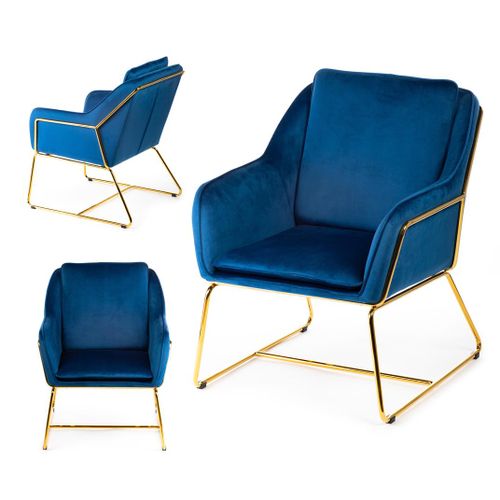 Fotel Stella Gold Blue na Arena.pl