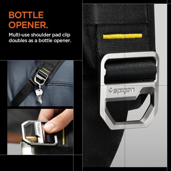 SPIGEN KD410 SLING BAG KLASDEN BLACK zdjęcie 7