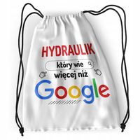 Plecak Dla Hydraulika Sportowy Szkolny Worek Torba Z Nadrukiem Ze Zdjęciem