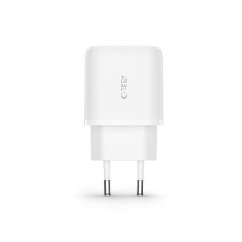 tech-protect c20w 2-port network charger pd20w/qc3.0 + type-c cable white na Arena.pl
