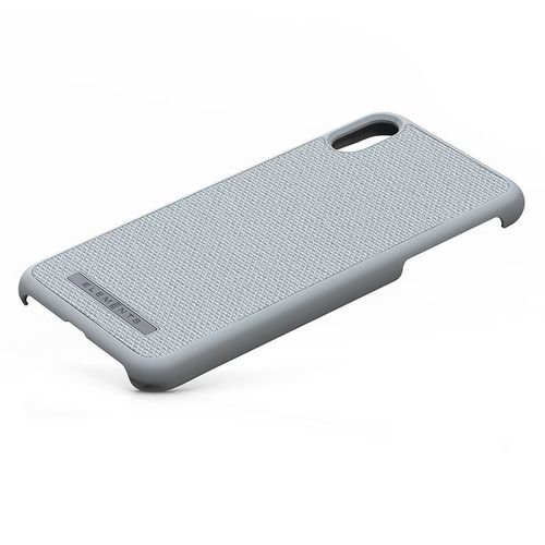Materiałowe etui do iPhone Xs Max (Light Grey) na Arena.pl