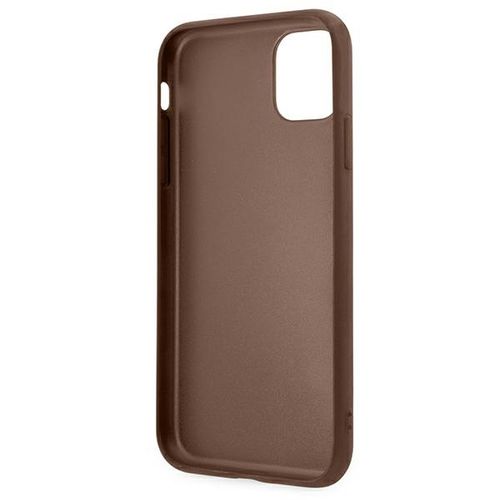 Etui Guess do iPhone 11, iPhone XR, Brązowy na Arena.pl
