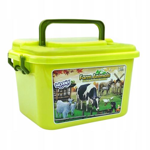 FARMA FIGURKI ZWIERZĘTA WIEŚ DUŻY ZESTAW W PUDEŁKU 57 ELEMENTÓW XXL WOOPIE na Arena.pl