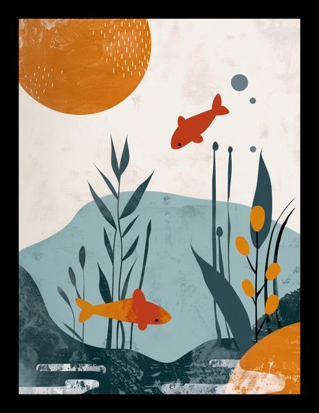 Plakat 15x20cm Podwodny Świat zdjęcie 2