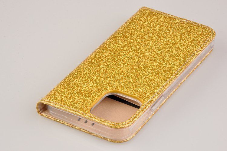 Etui Shining Book do Apple iPhone 12 / 12 Pro złoty zdjęcie 5