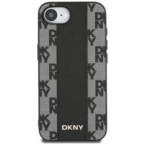 etui dkny leather checkered mono pattern magsafe do iphone 16e czarny na Arena.pl