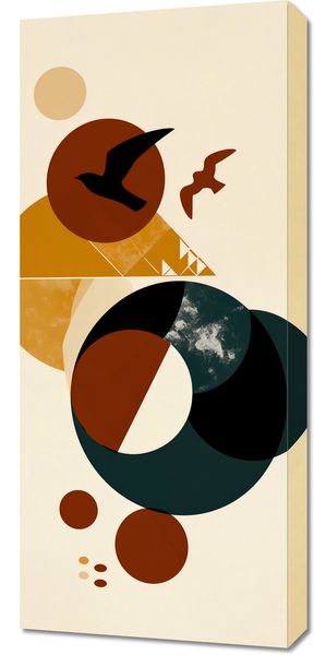 Obraz 40x90cm Kosmiczne Migracje zdjęcie 1