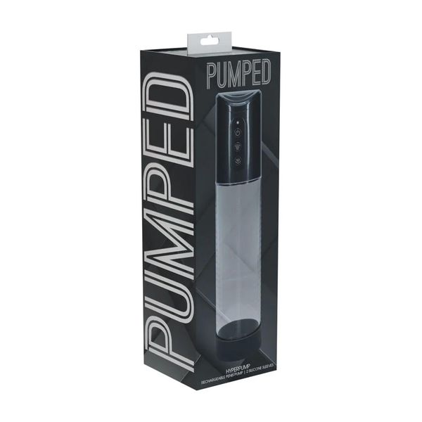 Hyperpump - Rechargeable Penis Pump - Gun Metal zdjęcie 2