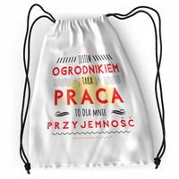 Plecak Dla Ogrodnika Sportowy Szkolny Worek Torba Z Nadrukiem Ze Zdjęciem