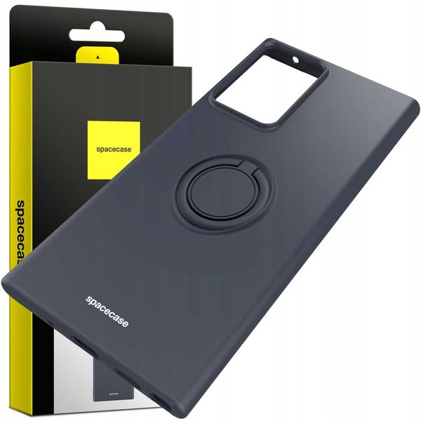 Spacecase Silicone Ring Galaxy Note 20 Ultra Black zdjęcie 8