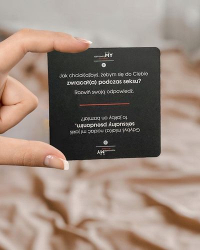 WALENTYNKI GRA EROTYCZNA dla par Rozmawiaj.MY Intymnie rozpalcie emocje! na Arena.pl