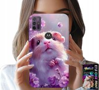 ETUI DO MOTOROLA MOTO G10 / G30 - SŁODKI CHOMIK, GRYZONIE WZORY DLA DZIECI