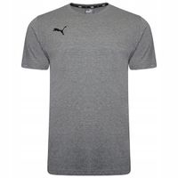 3036 KOSZULKA MĘSKA PUMA BAWEŁNIANA T-SHIRT BAWEŁNA SZARA L