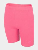 4F Dziewczęce spodenki za kolano sportowe różowe 146/152CM legginsy