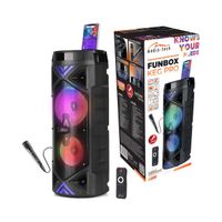 Przenośny głośnik Bluetooth 5.0+EDR MEDIA-TECH FUNBOX KEG PRO 1400W KARAOKE