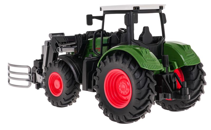 Zielony Traktor Z Chwytakiem zdjęcie 3