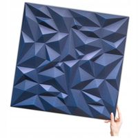 Kaseton Ścienny 50x50 Panele Sufitowe 3D GRANATOWY "61" 50x50 AMETYST