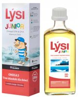 Lysi JUNIOR TRAN ISLANDZKI DLA DZIECI Mango Limonka OMEGA 3 ODPORNOŚĆ 240ml