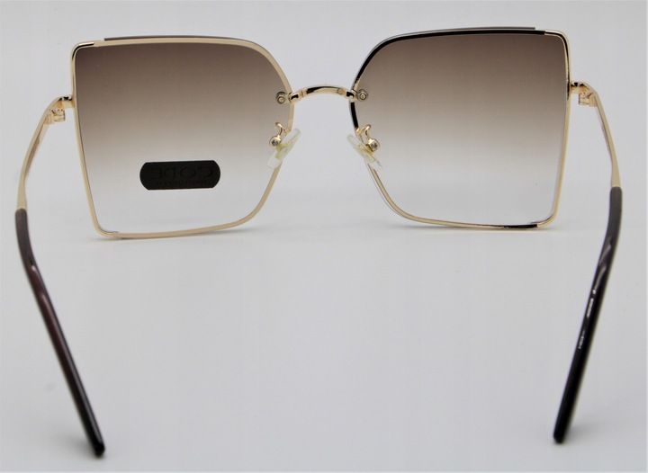 OKULARY PRZECIWSŁONECZNE DAMSKIE DUŻE Z FILTREM UV400 Code Exclusive zdjęcie 14
