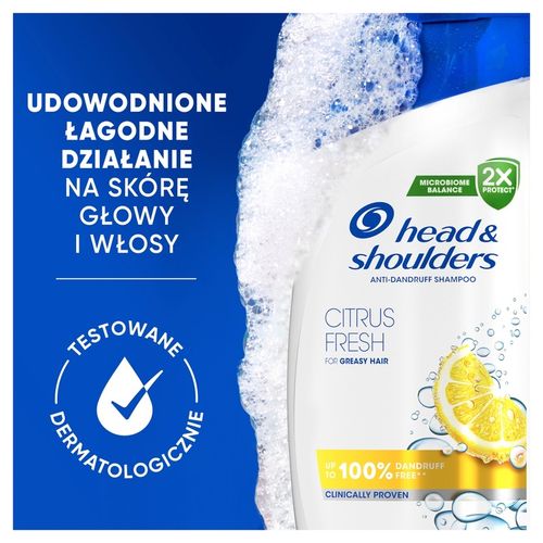 HEAD&SHOULDERS Szampon CITRUS FRESH 800ml na Arena.pl