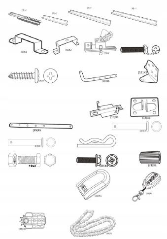 Napęd do bram garażowych Seltex mpg800n na Arena.pl