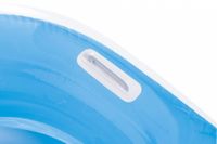 fotel z oparciem lazy lounge niebieski bestway