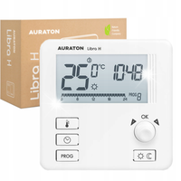 REGULATOR TERMOSTAT POKOJOWY TRYB HOTELOWY AURATON