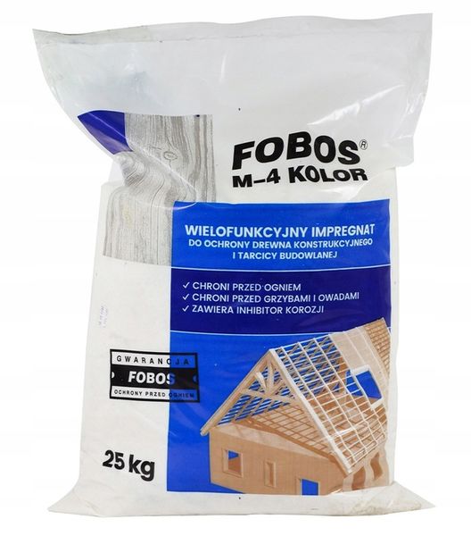 LUVENA FOBOS M4 IMPREGNAT DO DREWNA 25KG zdjęcie 1