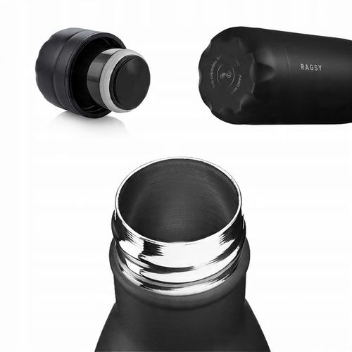 Butelka Termiczna Original 500 ml BPA FREE 12/24H - Midnight/ Czarna na Arena.pl