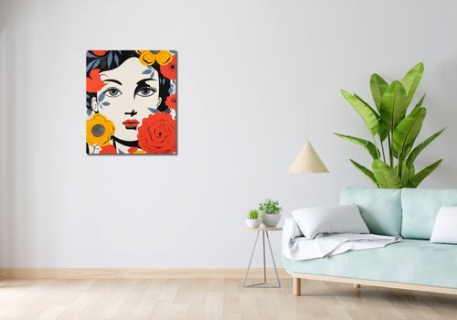 Obraz 60x70cm Kwiatowa Aura na Arena.pl
