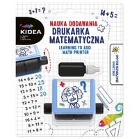 drukarka/pieczątka matematyczna dodawanie kidea