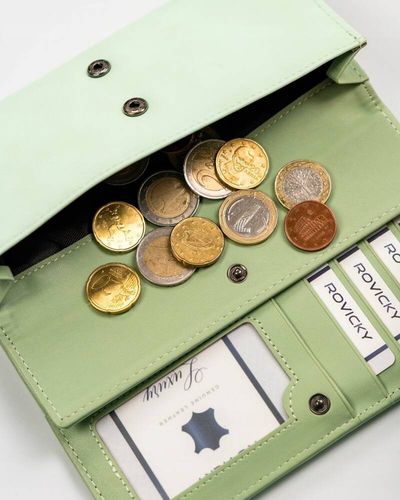 elegancki, duży portfel damski ze skóry ekologicznej - 4u cavaldi na Arena.pl