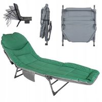 Łóżko składany polówka turystyczny kempingowe karpiowe wędkarskie materac