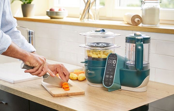 BABYMOOV 6W1 ROBOT KUCHENNY DO GOTOWANIA ZDROWEJ POSIŁKÓW DLA DZIECI 500W zdjęcie 4