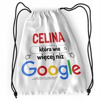 Plecak Dla Celiny Szkolny Worek Torba Z Nadrukiem Ze Zdjęciem