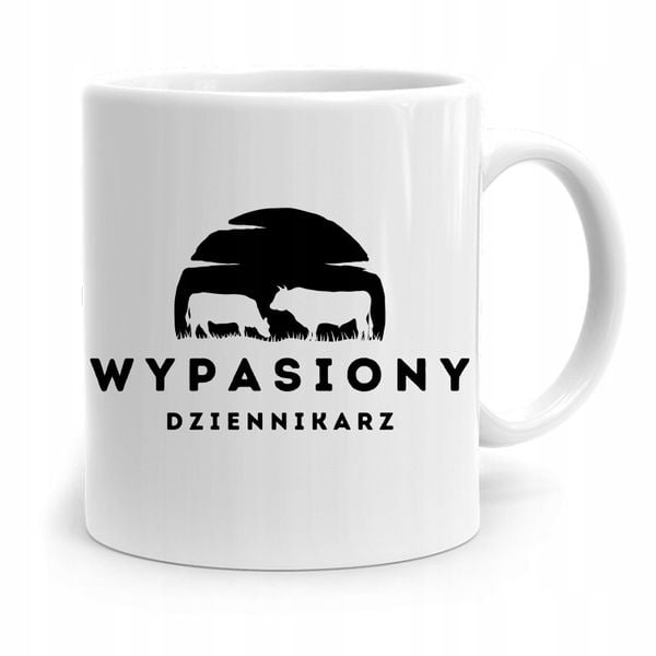 Kubek Dziennikarza Reportera Wypasiony Dziennikarz Z Nadrukiem Ze Zdjęciem zdjęcie 1