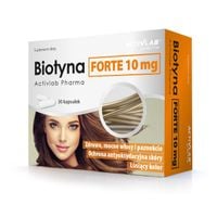 Biotyna Forte 10mg zdrowe mocne włosy