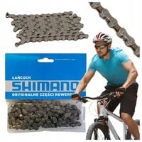 ŁAŃCUCH ROWEROWY 6/7/8-rzędów 1/2x3/32 114 ogniw SHIMANO CN-HG40