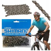 ŁAŃCUCH ROWEROWY 6/7/8-rzędów 1/2x3/32 114 ogniw SHIMANO CN-HG40