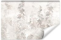Fototapeta Do Sypialni Abstrakcja Kwiaty Natura Beton Mural 90cm x 60cm