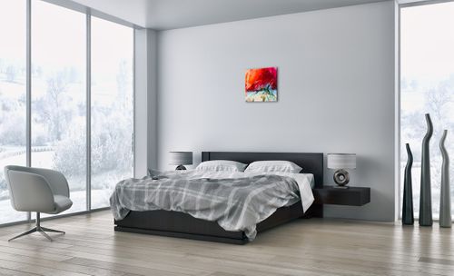 Obraz Na Płótnie - Kompozycja Dynamika - 40X40 Cm - Ac40X40-4036 na Arena.pl