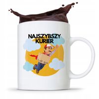 Kubek Prezent Dla Kuriera Najszybszy Kurier Z Nadrukiem Ze Zdjęciem
