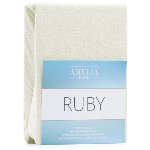 Prześcierdło Frotte AmeliaHome RUBY ECRU02 200-220x200+30 na Arena.pl