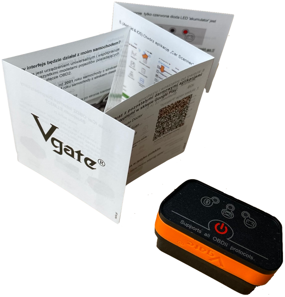 ELM327 iCar2 Vgate OBD2 Interfejs Bluetooth Polski zdjęcie 7